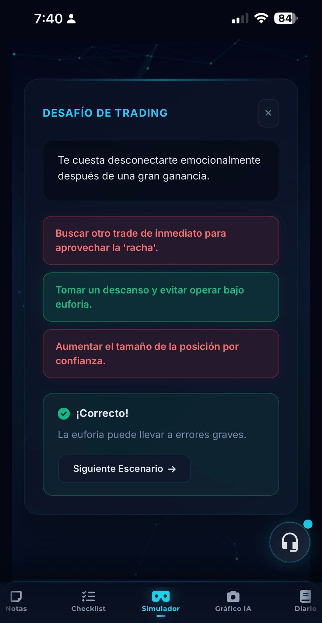 Desafío de Trading